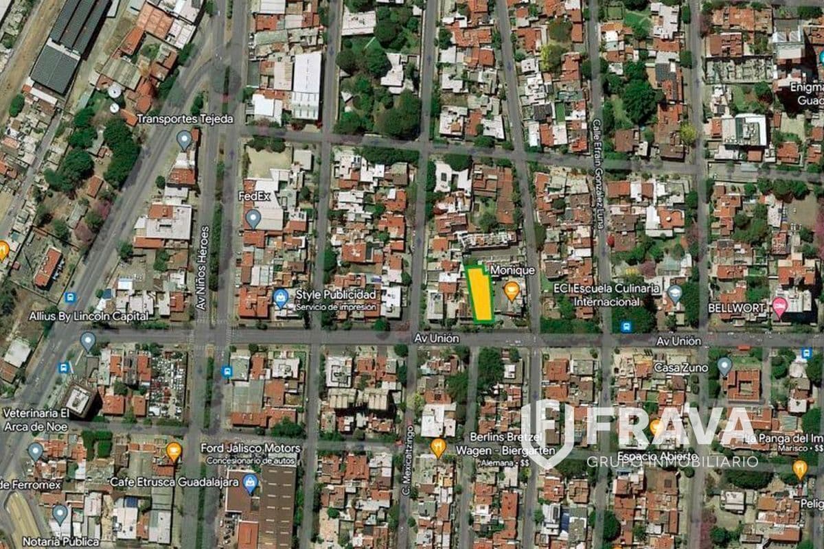 TERRENO EN VENTA EN AV. UNION EN LA COLONIA CENTRO